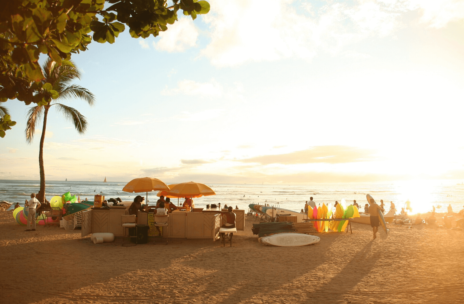 Praia de Waikiki Honululu